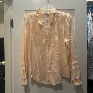 NWT Faherty Blouse